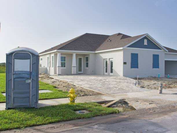 Porta potty delivery and setup in Mount Gay Shamrock, WV